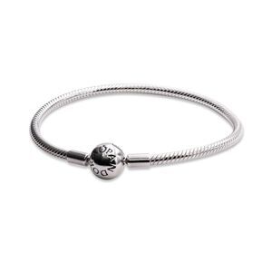 Pandora Smooth Silver Clasp Bracelet -